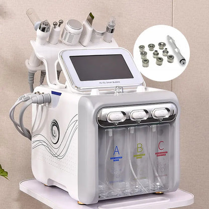 7-in-1 Hydro Facial Beauty Machine, H2O2 Facial Cleansing & Skin Care Device - Bond Well Supplies
