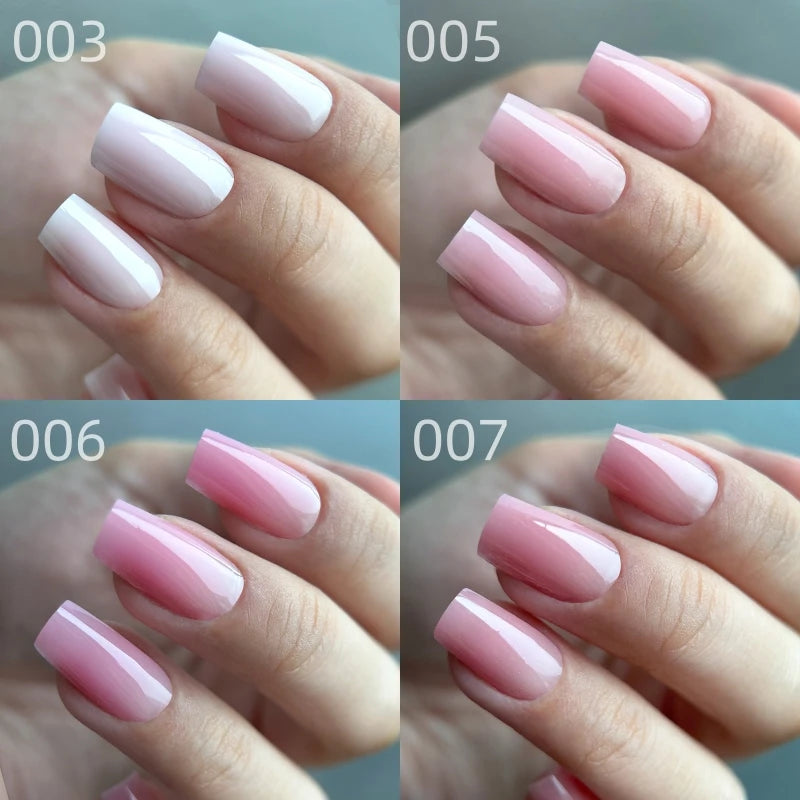 MSHARE 250g Builder Nail Gel, Hard Gel for Nail Extensions, French Nail Art and Sculpting
