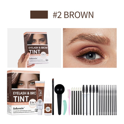 Eyelash Lift & Tint Kit, 2-in-1 Lash Perm and Brow Lamination Beauty Tool for Salon & Home - Bond Well Supplies