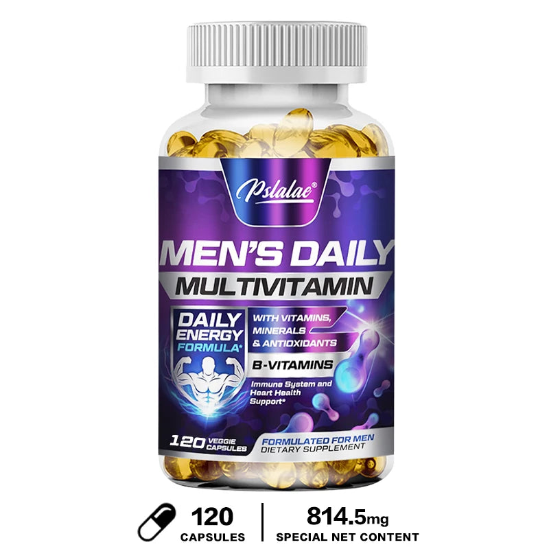 Men's Multivitamin Supplement, Energy & Endurance Support for Heart, Brain Health & Daily Vitality - Bond Well Supplies