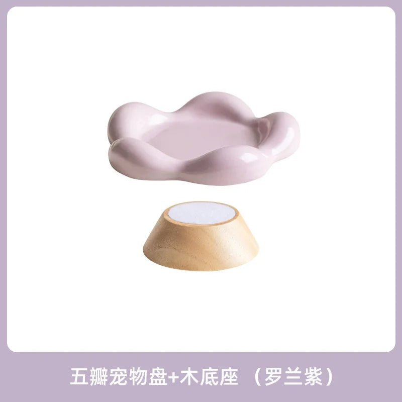 Ceramic Pet Feeding Bowl, Cat Food & Dog Food Dish for Snacks, Meals & Daily Feeding - Bond Well Supplies