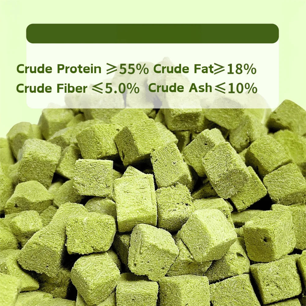 Chicken-Flavored Cat Grass Treats, Daily Hairball Support Snacks for Cats