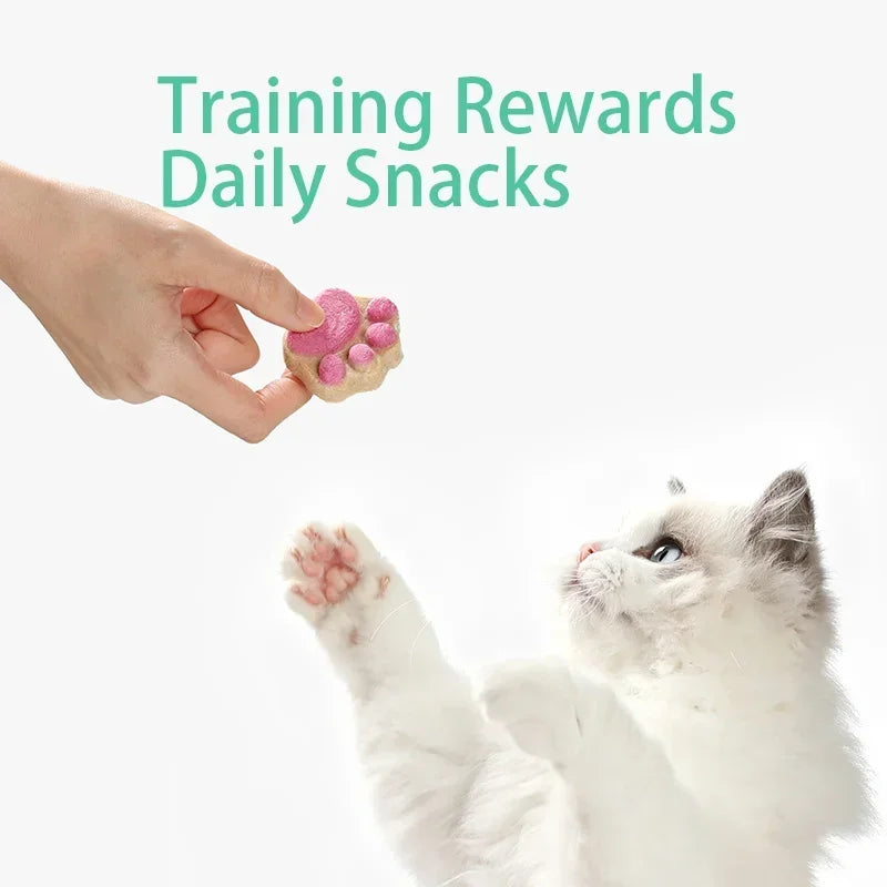 Yee Freeze-Dried Raw Cat Treats, Meat & Bone Recipe, High-Protein Snacks for Kittens and Adult Cats