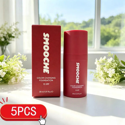 Smooche Color-Adapting Foundation, Hydrating Makeup with Oil Control for Smooth, Even-Looking Skin - Bond Well Supplies