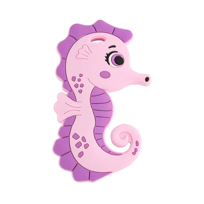 Sunrony 1PC Cartoon Animal Silicone Pendant, Food-Grade DIY Pacifier Chain Accessory - Bond Well Supplies