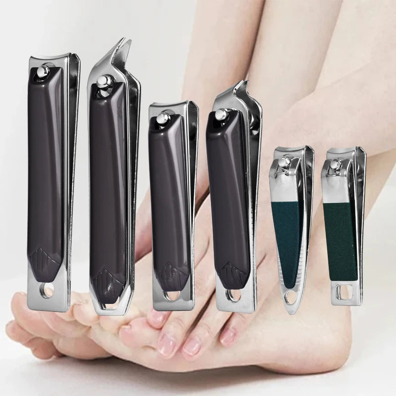 48-Piece Professional Nail Care Set, Stainless Steel Nail Trimmers, Manicure & Pedicure Tools - Bond Well Supplies