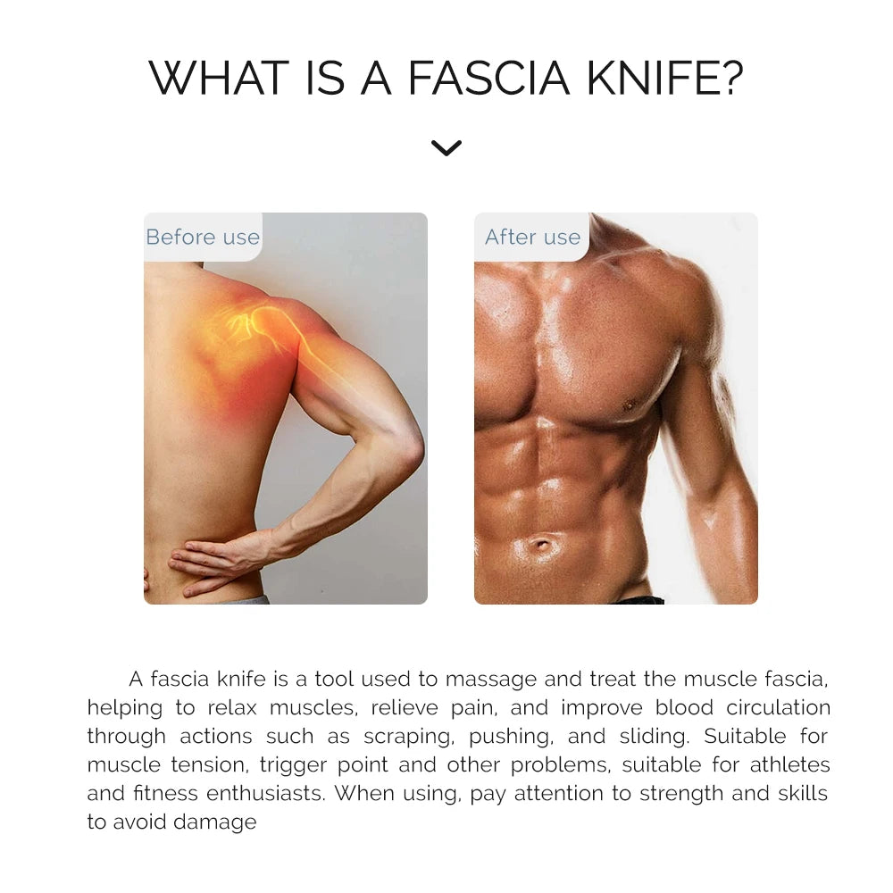 Microcurrent Fascia Massage Tool, Electric Muscle Relaxation Massager