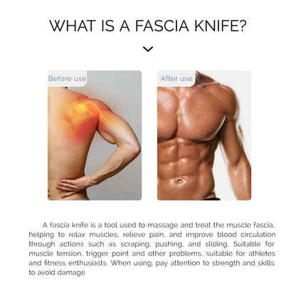 Microcurrent Fascia Massage Tool, Electric Muscle Relaxation Massager
