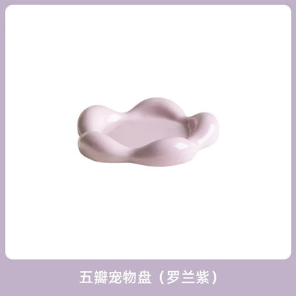 Ceramic Pet Feeding Bowl, Cat Food & Dog Food Dish for Snacks, Meals & Daily Feeding - Bond Well Supplies