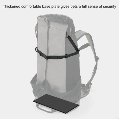 Multifunctional Pet Carrier Backpack, Breathable Mesh Dog Travel Bag for Hiking, Cycling & Outdoor Activities