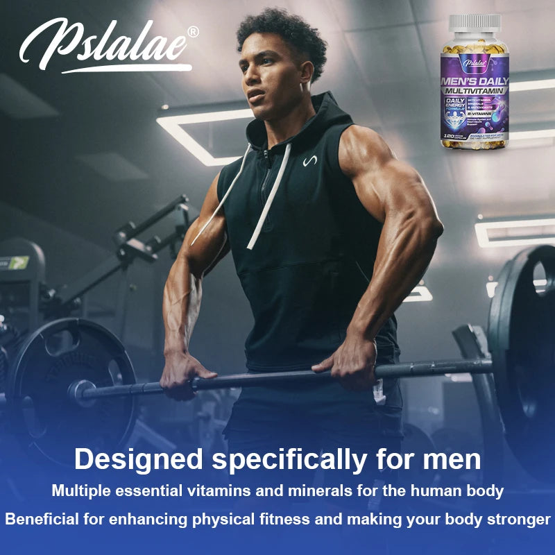 Men's Multivitamin Supplement, Energy & Endurance Support for Heart, Brain Health & Daily Vitality - Bond Well Supplies