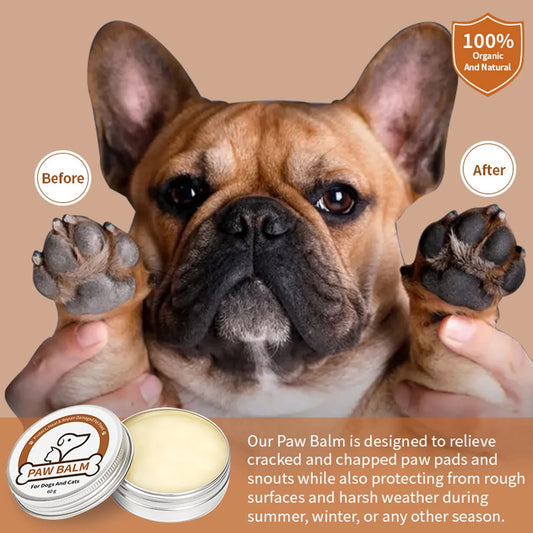 Dog Paw Protection Balm Dog Foot Moisturizer Household Pet Paw Balm Cat Paw Cream Pet Cat Foot Care Cream Cleaning Supplies - Bond Well Supplies