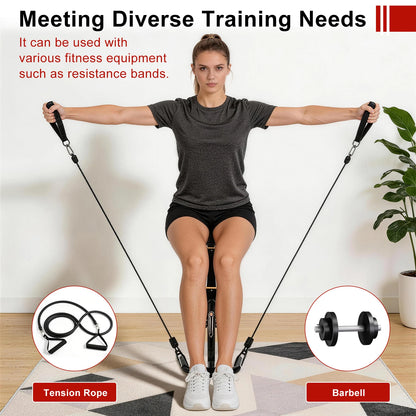 Adjustable Assisted Squat Trainer for Glutes, Legs, Hamstrings, Quads and Core Workouts
