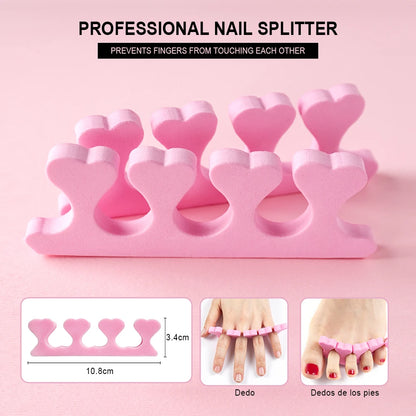 Professional Acrylic Nail Extension Kit, Powder & Liquid Monomer with Crystal Glitter, 3D Nail Tips & Art Tools - Bond Well Supplies