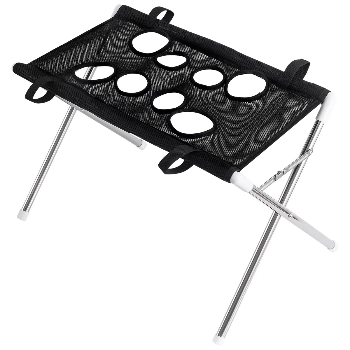 Pet Grooming Hammock Stand, Breathable Foldable Restraint Table for Home Nail Clipping - Bond Well Supplies