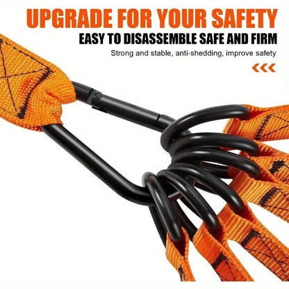 Resistance Strap with Handles, Muscle Training, Strength Building & Home Fitness Exercise Equipment