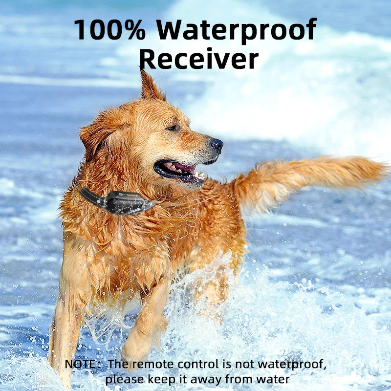 ROJECO Remote Dog Training Collar, Adjustable Training Modes, IPX7 Waterproof