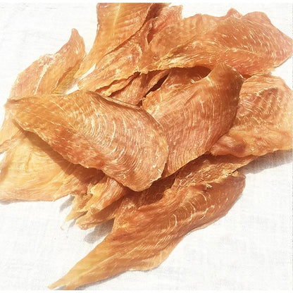 Air-Dried Dog Jerky Treats, 200g Chicken Breast & Duck Meat Slices - Bond Well Supplies