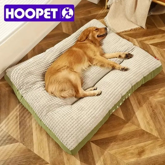 HOOPET Dog Sleeping Mat, Warm Fleece Pet Cushion with Detachable Design for Dogs & Cats - Bond Well Supplies