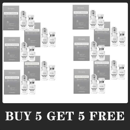 Radiant Flawless Skin Micro-Infusion Kit, 0.25mm Needle Facial Serum Applicator for Home Use - Bond Well Supplies
