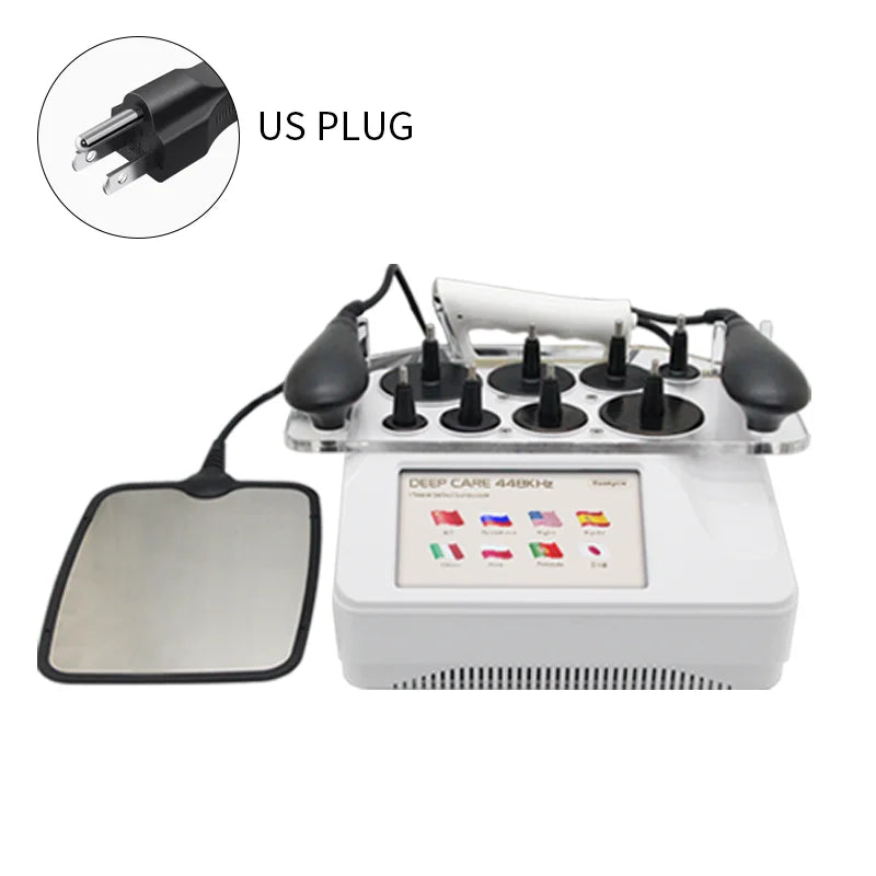 Professional 448K TECAR Machine, RF CET/RET Deep Heating & Microcurrent Body Therapy Device