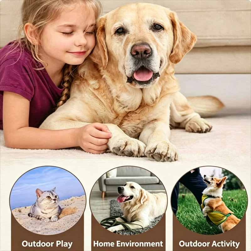 Pet Deworming Tablets for Dogs & Cats, Broad-Spectrum Internal Worm Treatment