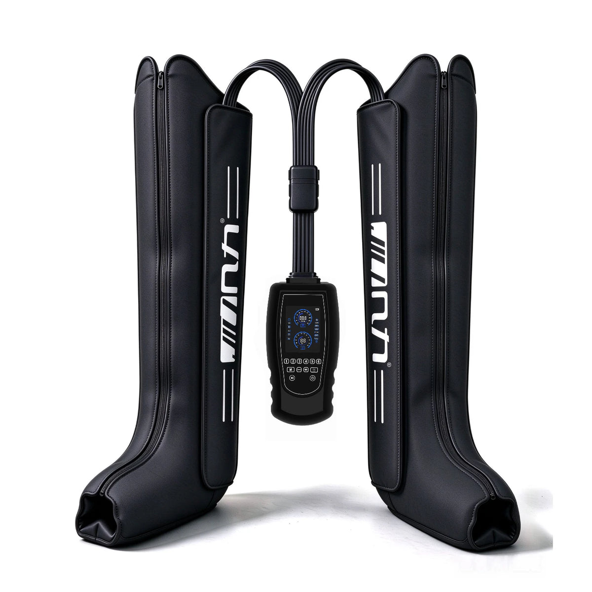 JILI Pressotherapy Compression Boots, 6-Chamber Foot & Leg Massager for Home Relaxation & Recovery