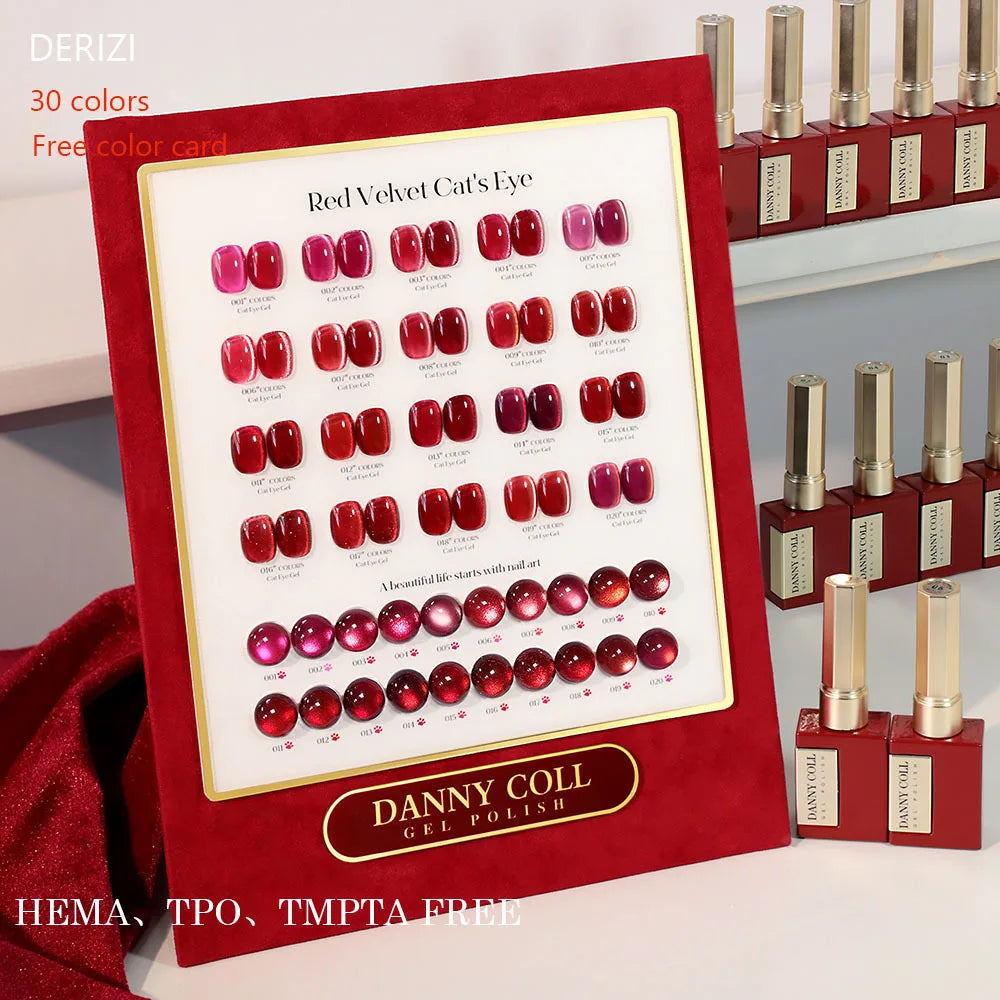 Luxury Cat Eye Gel Nail Polish Kit with Magnetic Effect