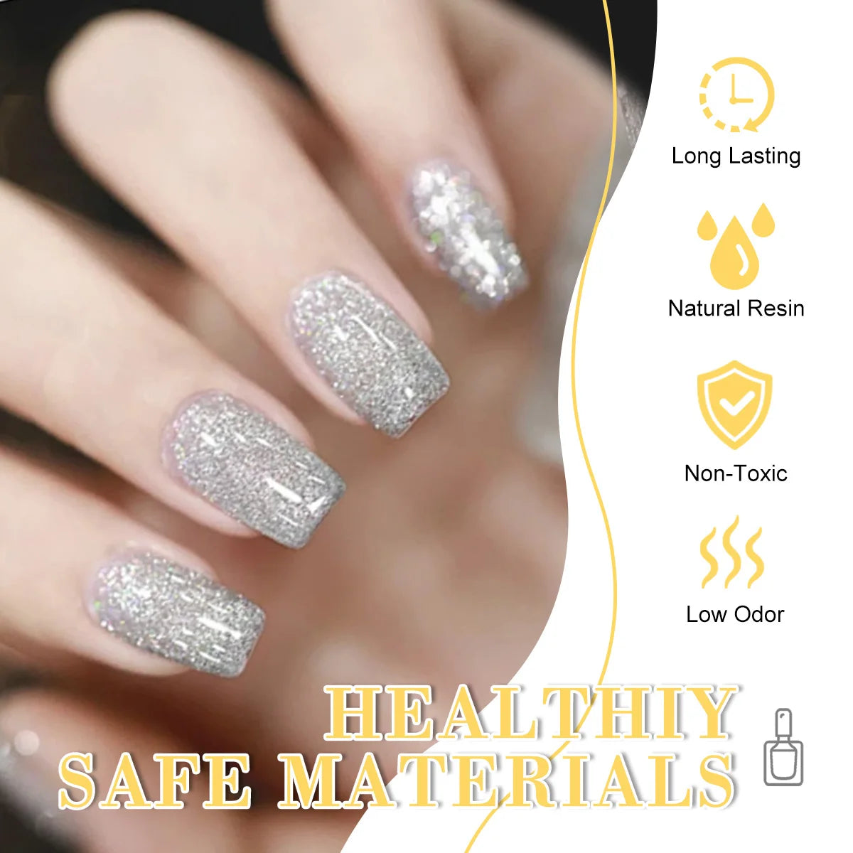 LIMEGIRL UV LED Gel Nail Kit, Semi-Permanent Gel Varnish with Nail Lamp & Professional Manicure Tools - Bond Well Supplies