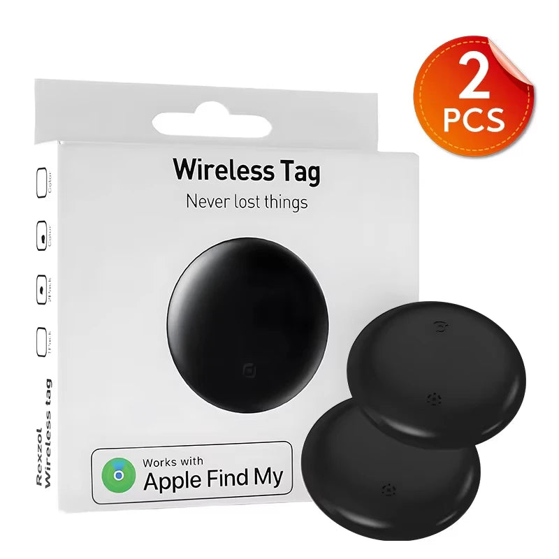 Bluetooth Smart Tracker Tag Compatible with Apple Find My, Item Locator for Keys, Wallets, Bags, Luggage & Suitcases