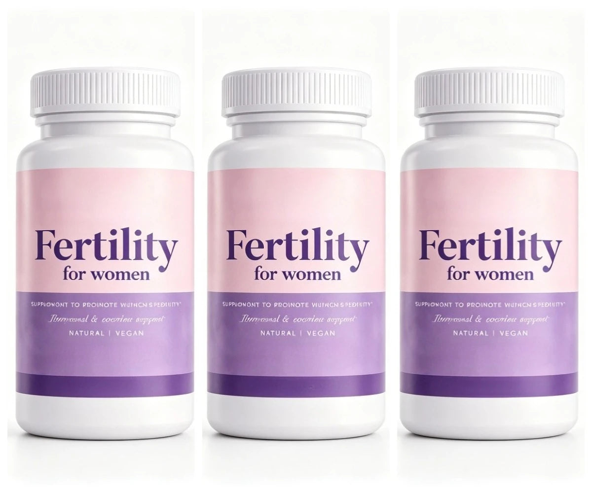 Fertility Vitamins for Women, Myo-Inositol with Methylfolate & Multivitamins, Daily Ovarian & Hormonal Wellness, 60 Count - Bond Well Supplies