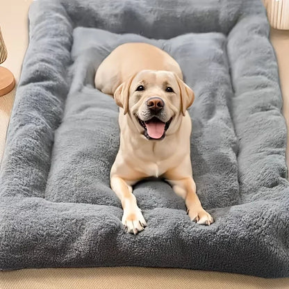 Oversized Cat & Dog Bed, Ultra-Soft Plush Rectangular Sofa Cushion for All Sizes - Bond Well Supplies