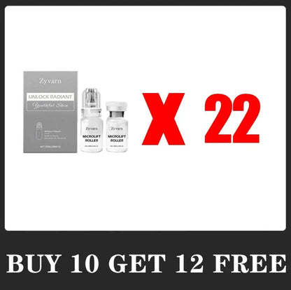 Radiant Flawless Skin Micro-Infusion Kit, 0.25mm Needle Facial Serum Applicator for Home Use - Bond Well Supplies
