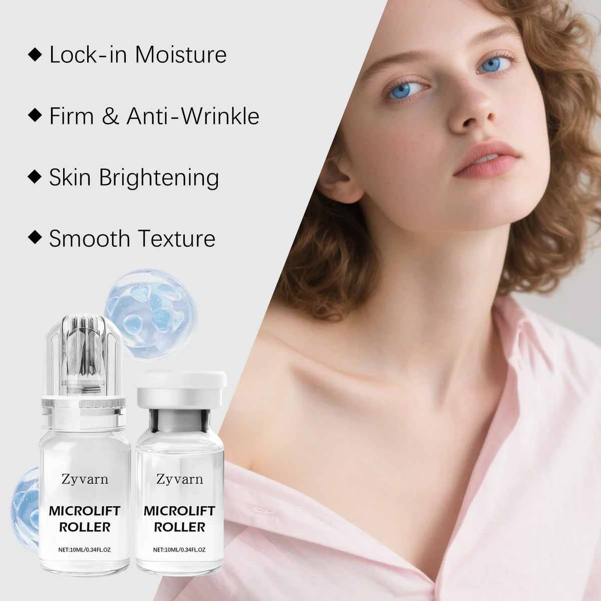 Radiant Flawless Skin Micro-Infusion Kit, 0.25mm Needle Facial Serum Applicator for Home Use - Bond Well Supplies