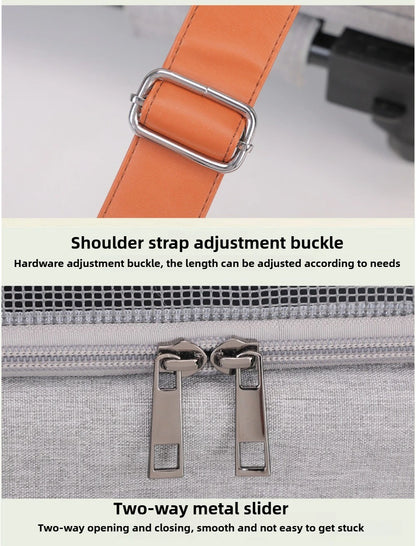 Breathable Pet Carrier with Wheels, Foldable Travel Trolley for Cats and Dogs