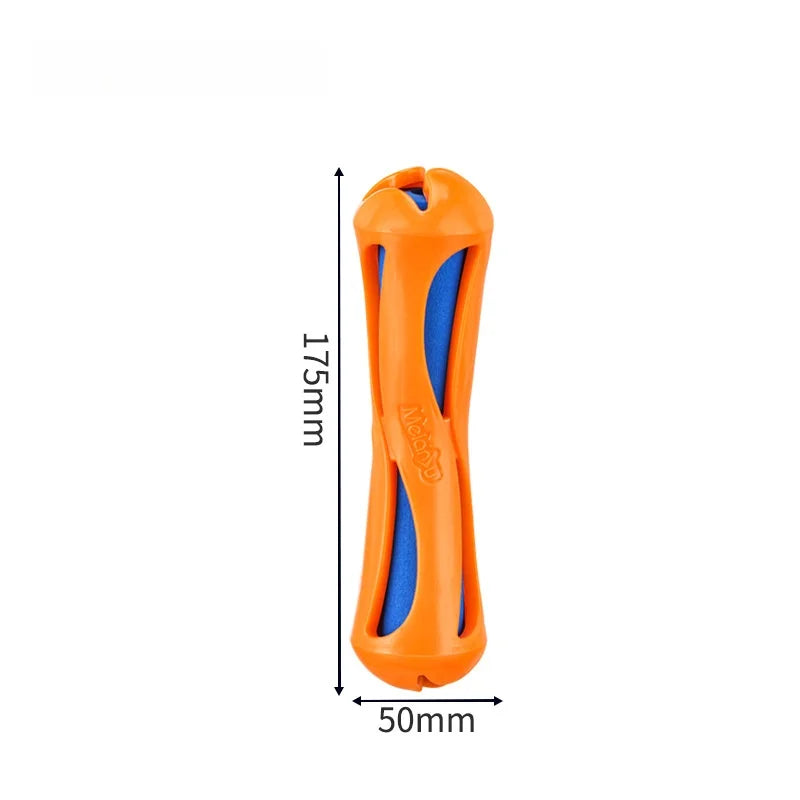 Floating Dog Chew and Retrieval Toy, TPR Fetch Stick for Pool and Outdoor Play