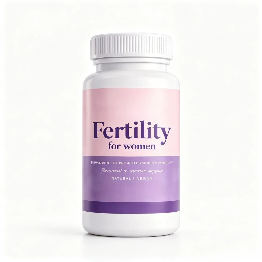 Fertility Vitamins for Women, Myo-Inositol with Methylfolate & Multivitamins, Daily Ovarian & Hormonal Wellness, 60 Count - Bond Well Supplies