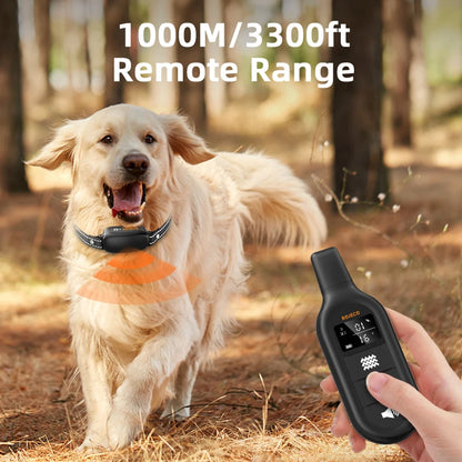 ROJECO Remote Dog Training Collar, Adjustable Training Modes, IPX7 Waterproof