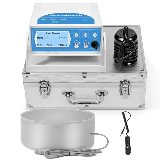 Professional Ionic Foot Bath Spa Machine, Electric Foot Spa Ionizer for Home or Salon