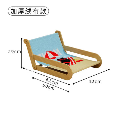 Hemp Rope Cat Scratcher Furniture, Extra-Large Cat Bed & Lounge with Durable Sisal Surface - Bond Well Supplies