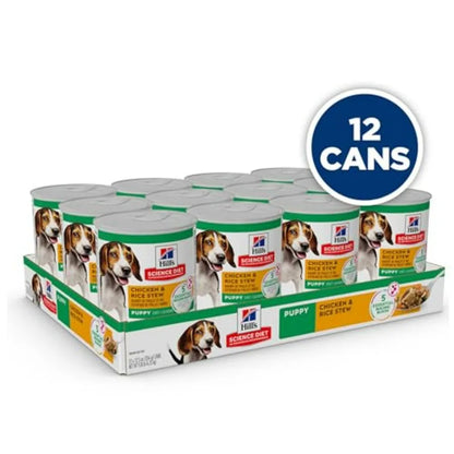Puppy Wet Dog Food, 12-Pack Cans, Complete and Balanced Nutrition
