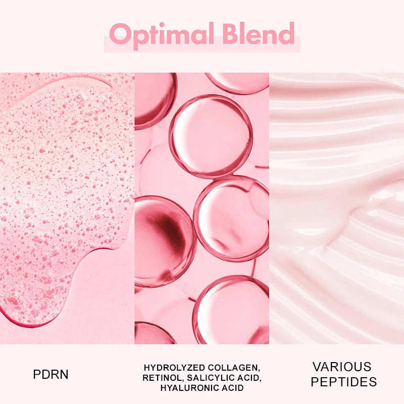 Collagen Peptide Facial Serum with Salmon PDRN for Hydrated, Radiant-Looking Skin